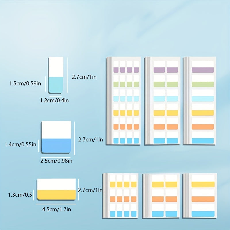 Morandi Loose Leaf Notebooks Index Stickers