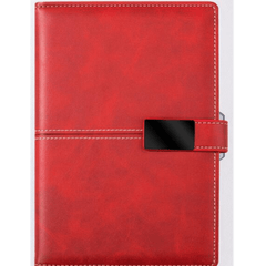 A5 Refillable Leather Journal Notebook with Lined Paper