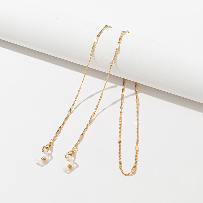 Preserved Glasses Chain Alloy Mask Chain Anti Slip Metal Lanyard