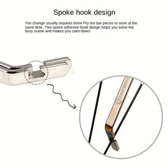 3pcs Toopre Stainless Steel Bike Tyre Lever Mountain Crowbar Removal Tool