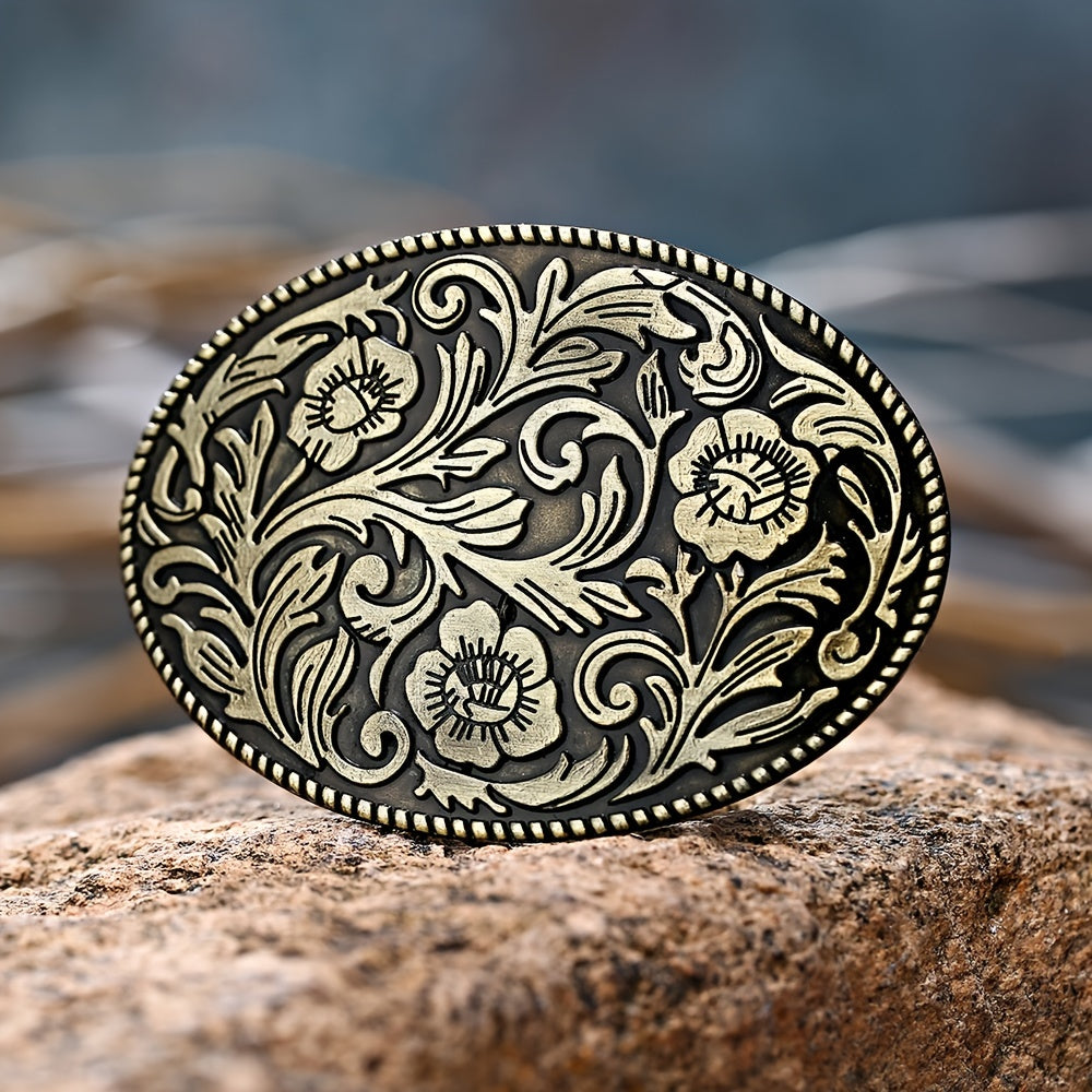 Western Cowboy Style Belt Buckle 2 Colors