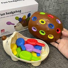 Kids Hedgehog Number Puzzle Toy Educational Learning Gift