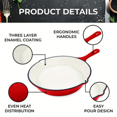 Iron Frying Pan Long Handle Cast Iron Griddles Pot