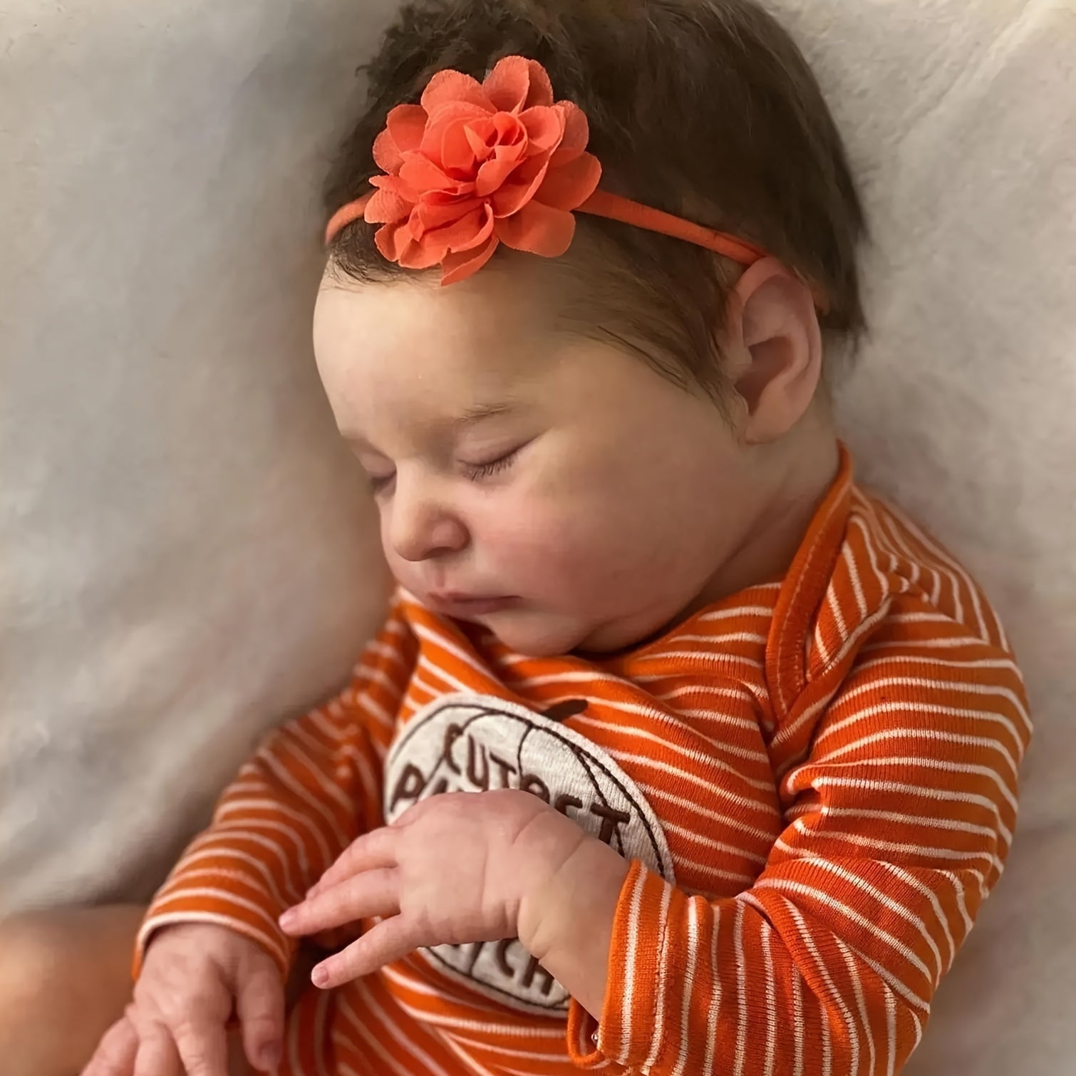 Realistic 50 Reborn Doll with Soft Vinyl Limbs & 3D Skin + Clothes