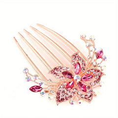 Alloy Artificial Diamond Hair Comb Hair Accessories