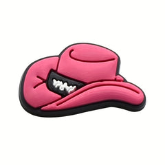 23pcs Cowboy Theme Charms For Clogs Bubble Slides Sandals