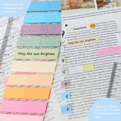 Morandi Writable Book Flags - 2000 Sheets
