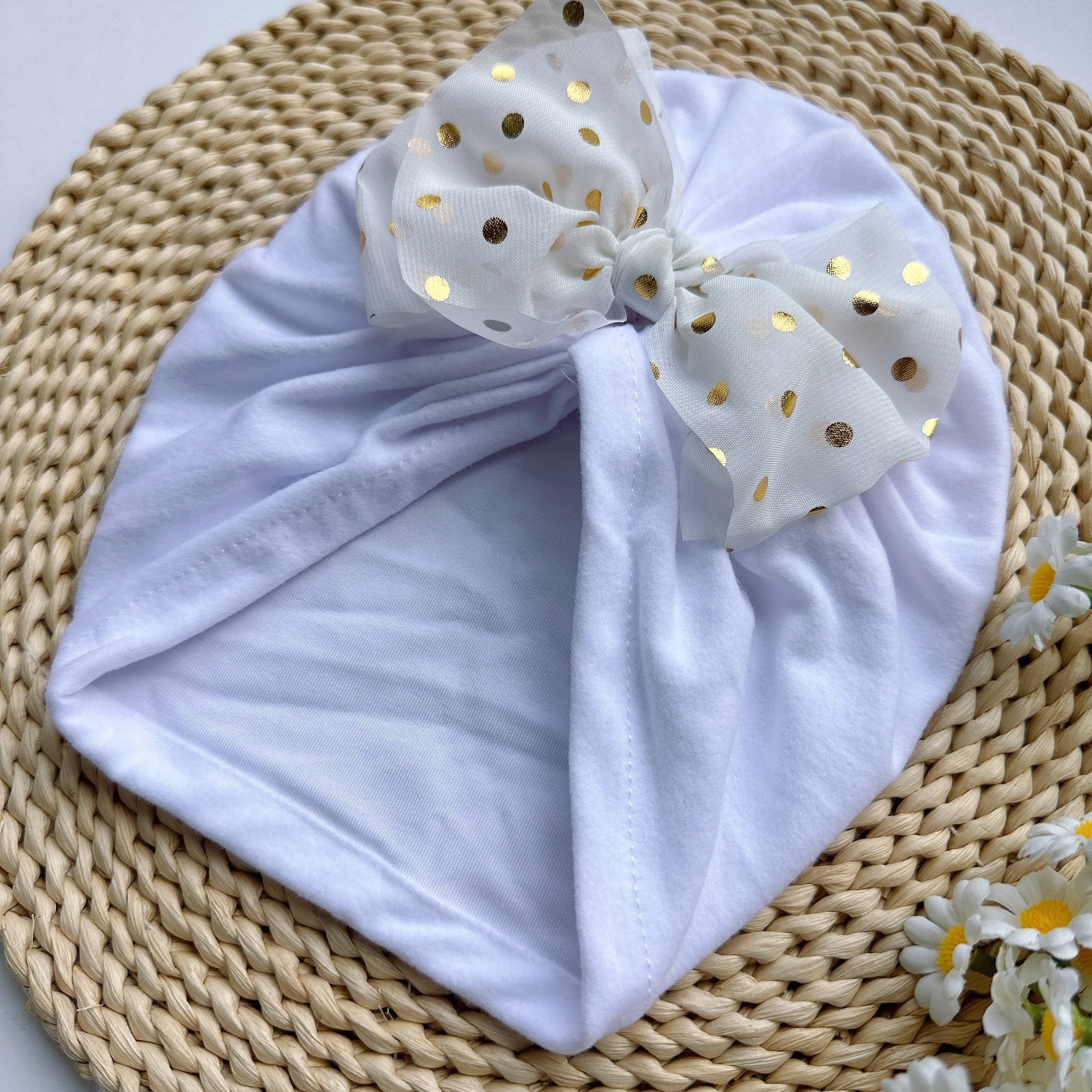 Soft Thin Baby Headband Bowtie Hat Newborns