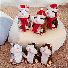 Talking Hamster Plush Toy Recording Plush Interactive Toy Christmas Gift
