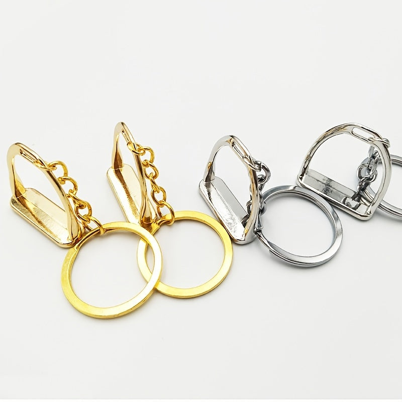 Personality Stirrup Keychain for Horse Sports Enthusiasts