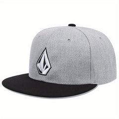 Embroidery Baseball Cap Hip Hop Unisex Lightweight Snapback Hat