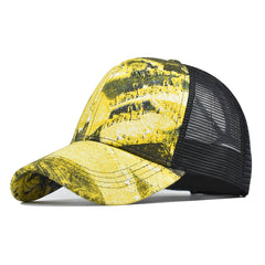 Y2K Block Baseball Cap Hip Hop Snap Back Hat