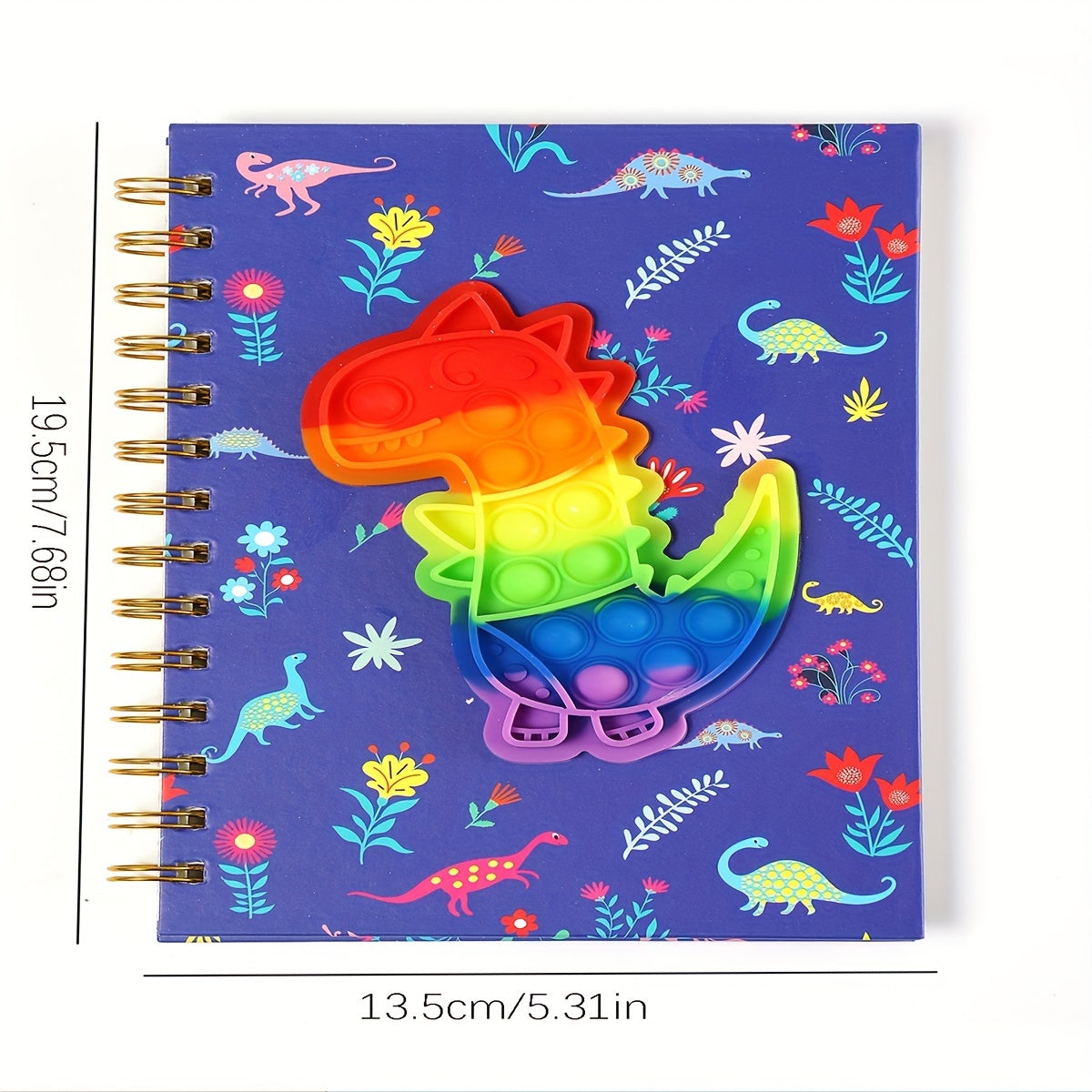 Cartoon Spiral Notebook for School Children and Students