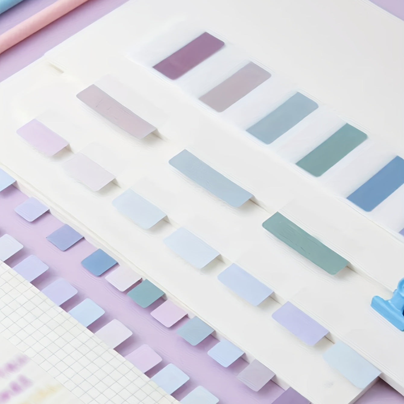 Morandi Index Stickers Net Red Sticky Small Strips Mark Paper Student Strong