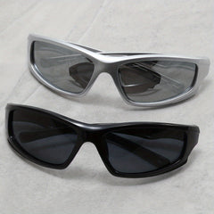 2 Pairs Men's Sports Sunglasses UV Protection Outdoor Accessories