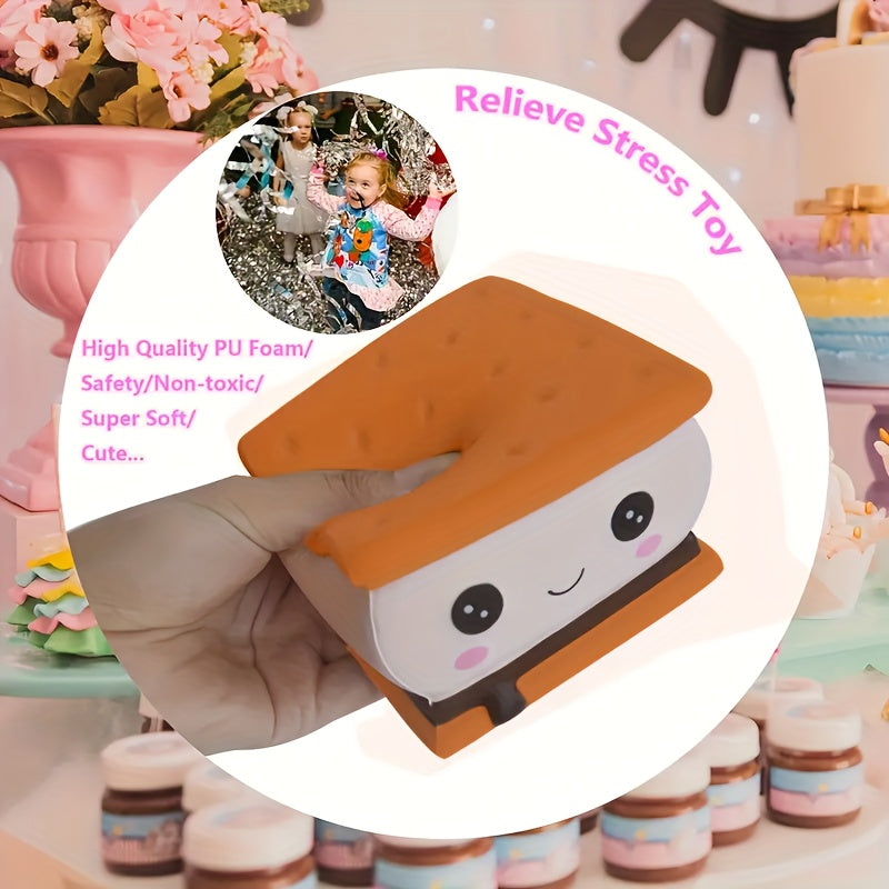 Birthday Sandwich Cookies Stress Relief Squeeze Toy