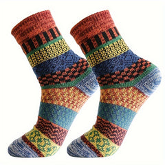 Vintage Casual Men's Warm Outdoor Socks