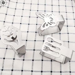 6pcs Stainless Steel Tablecloth Clip for Outdoor Picnics