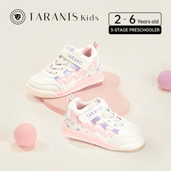 TARANIS Girl's Non Slip Skate Shoes Comfortable Casual Sneakers