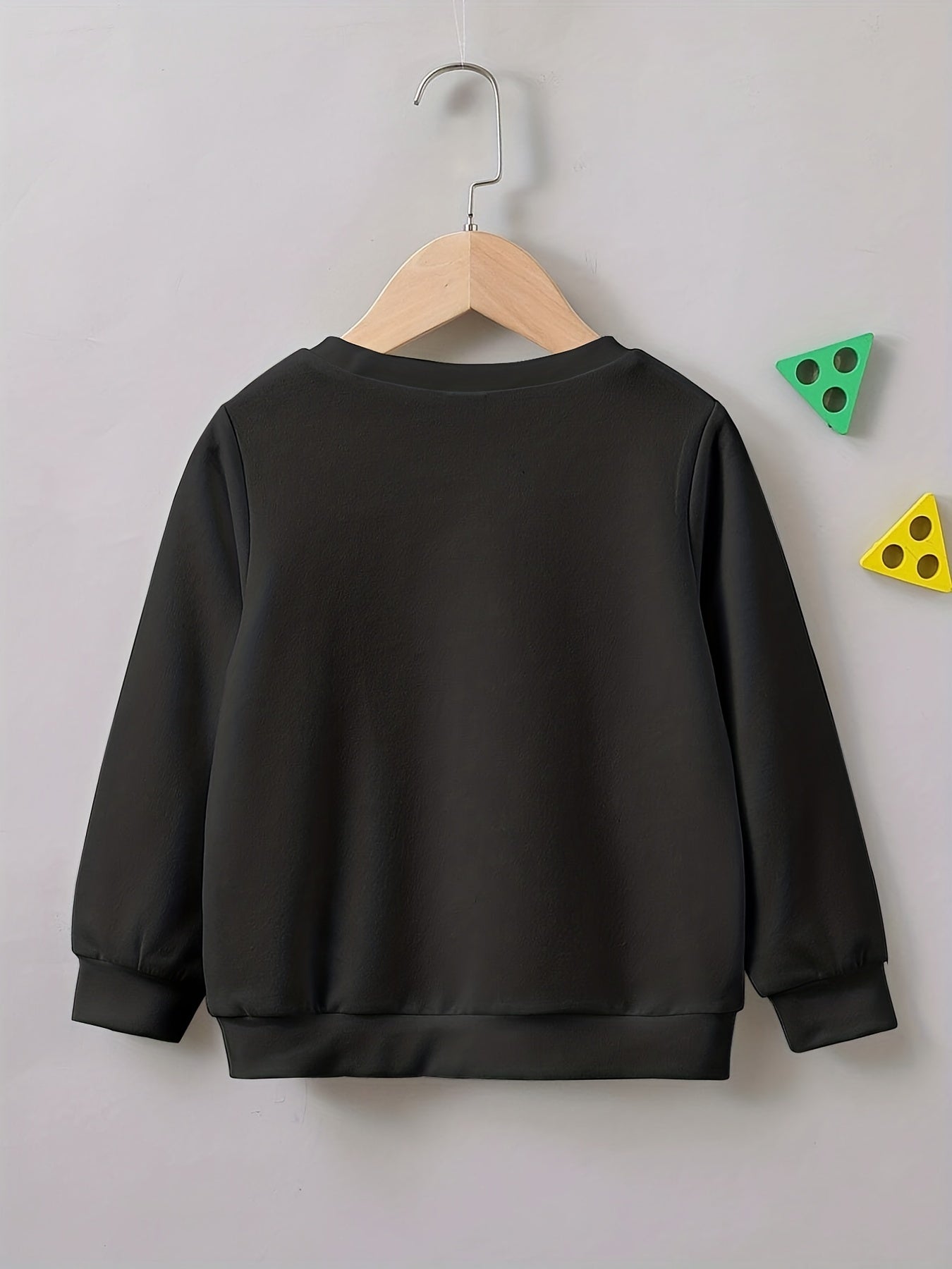 Creative LEVEL UP Letter Print Boys Sweatshirt