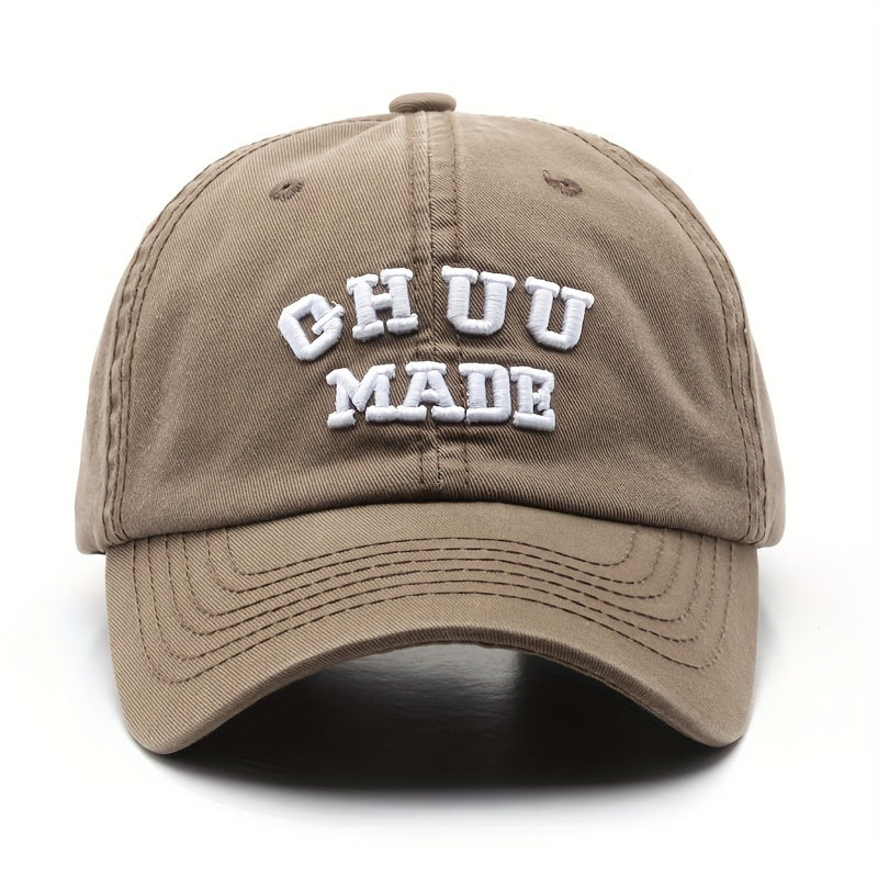 Wide Brim Baseball Cap Soft Peaked Hat Unisex