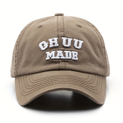 Wide Brim Baseball Cap Soft Peaked Hat Unisex