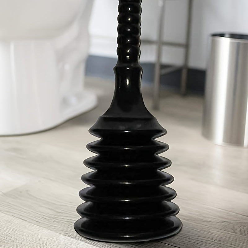 Accordion Bellows Toilet Plunger - Heavy Duty High Pressure Thrust Plug