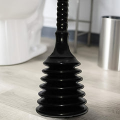 Accordion Bellows Toilet Plunger - Heavy Duty High Pressure Thrust Plug