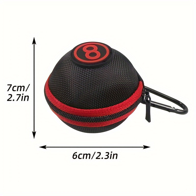 Billiards Cue Ball Bag - Durable Storage Case for Cue Balls
