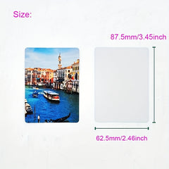 Sublimation Blank Paper Playing Cards Heat Transfer DIY