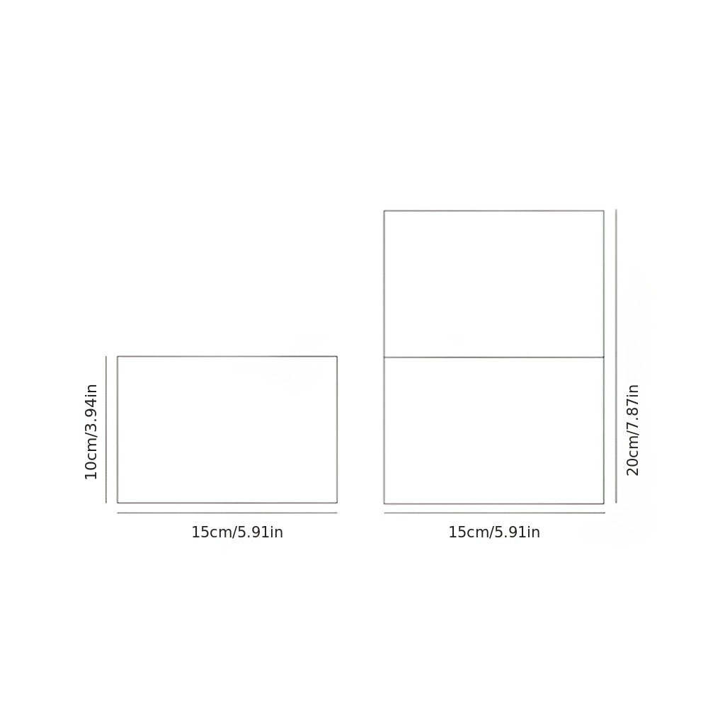 Birthday Card Set: 10 Cards with Envelopes