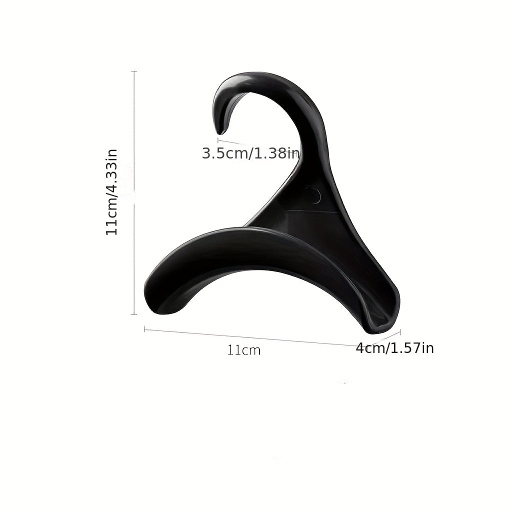 10pcs Purse Hanger Hook Acrylic Bag Holder Closet Organizer Storage