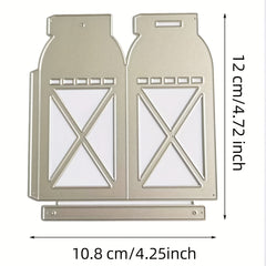 1pc Lantern Scrapbooking Die Cut Tool For Card Making DIY Scrapbook