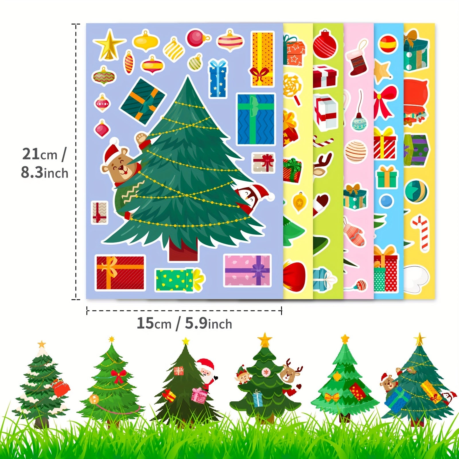 Christmas Party Games Stickers