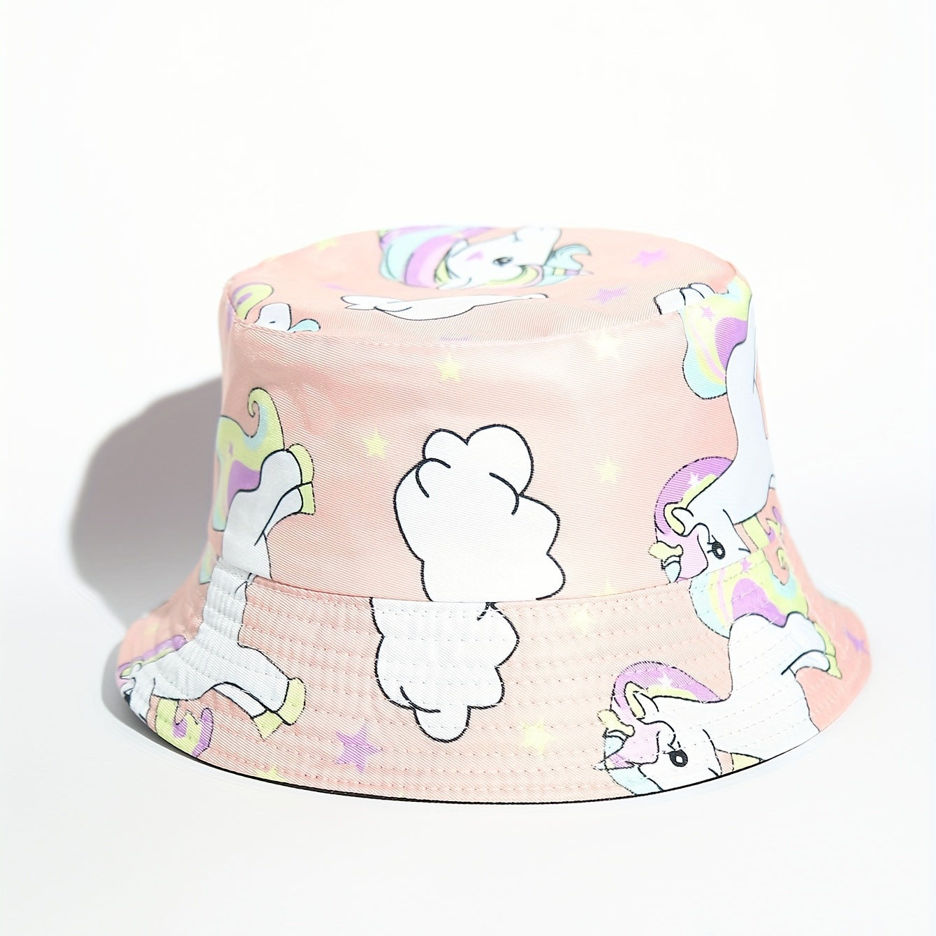 Unicorn Print Sun Protection Fisherman Hat