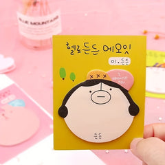 3pcs Cartoon Sticky Notes For Students & Office Workers