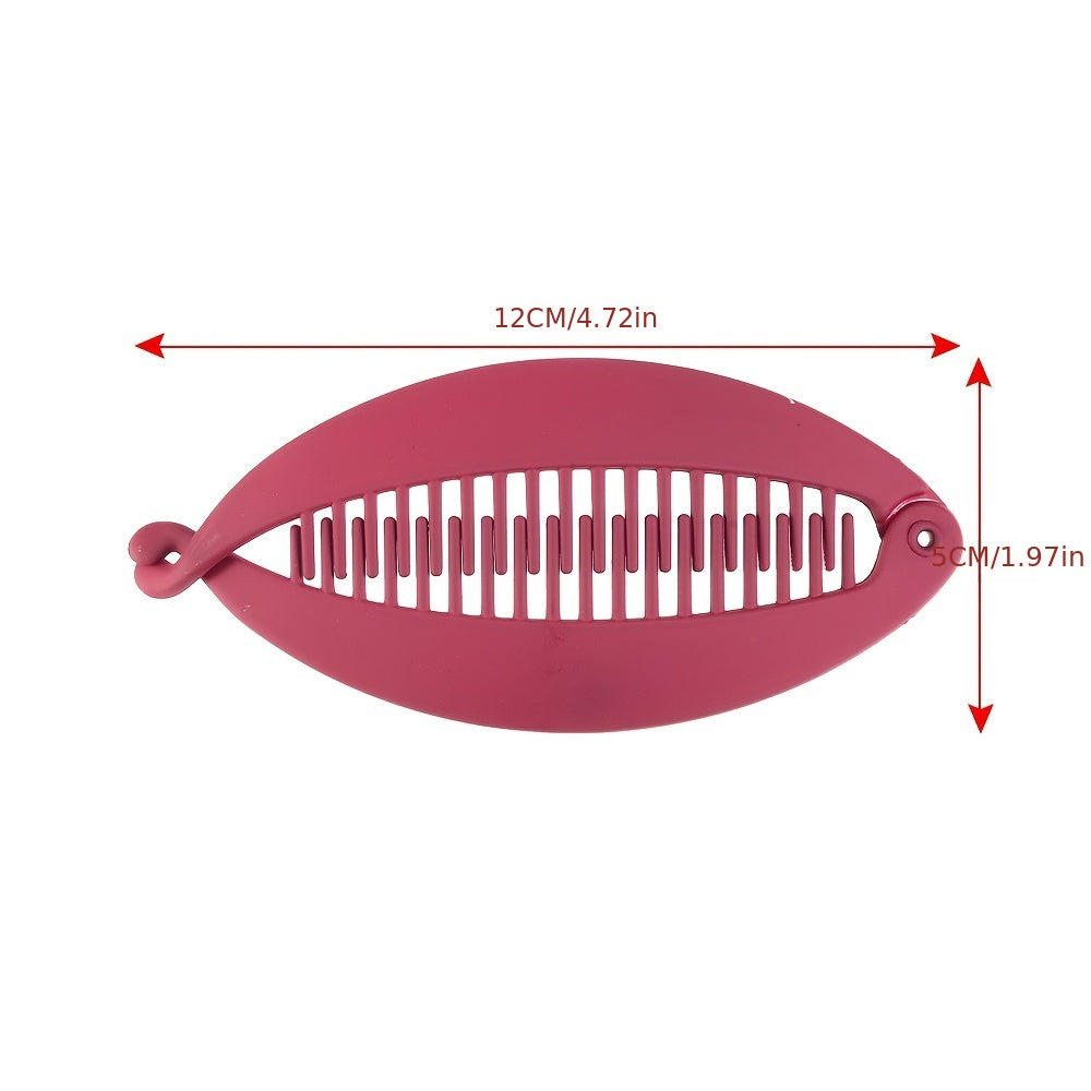 Fish Shape Hair Claw Clips Banana Clips Barrettes Hairpins Hair Accessories