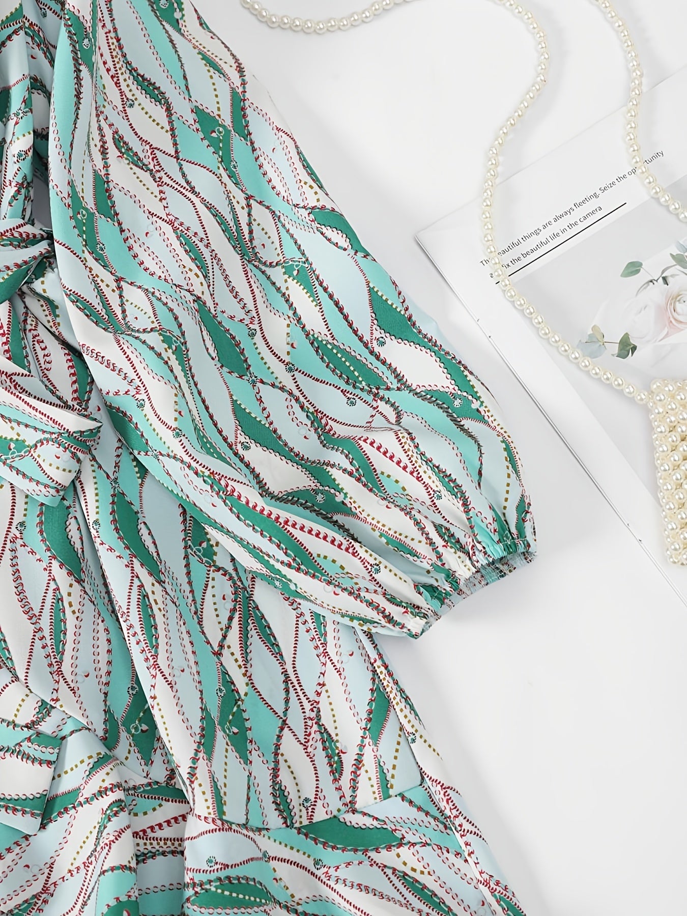 Floral Print Maxi Dress Plus Size