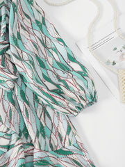Floral Print Maxi Dress Plus Size