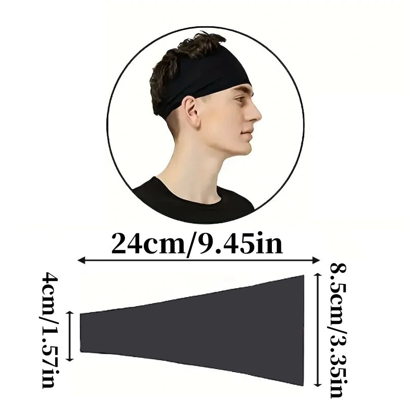 Yeshua Sports Headband for Men Breathable Mesh Washable & Reusable