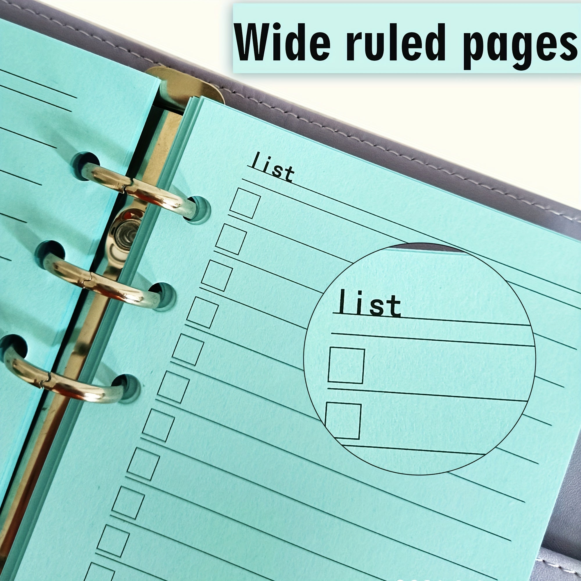 A6 Refill Paper Lined 4 180 Sheets 360 Pages