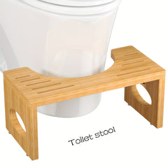 Bamboo Toilet Stool for Squatting