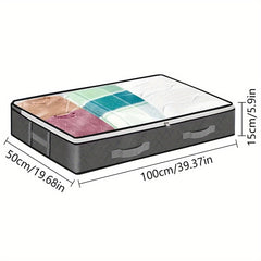 Foldable Quilt Storage Bag Clothes Packing Cube Organizer
