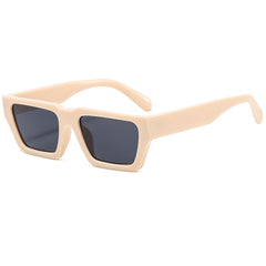 Rectangle Sunglasses Vintage Punk Sun Glasses UV400 Protection
