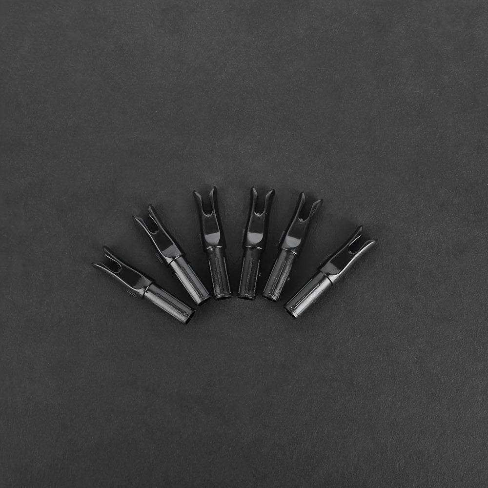 12pcs Arrow Nock For 0.244in 6.2mm ID Shaft Archery Accessory