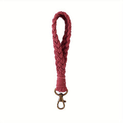Cotton Wristlet Keychain Lanyard for Women and Girls