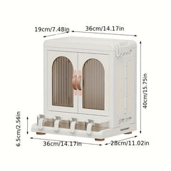 Kitchen Spice Storage Rack Seasoning Storage Box with Hooks