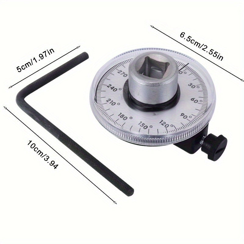 Automotive Torque Wrench with Dial Torquemeter Hand Tool