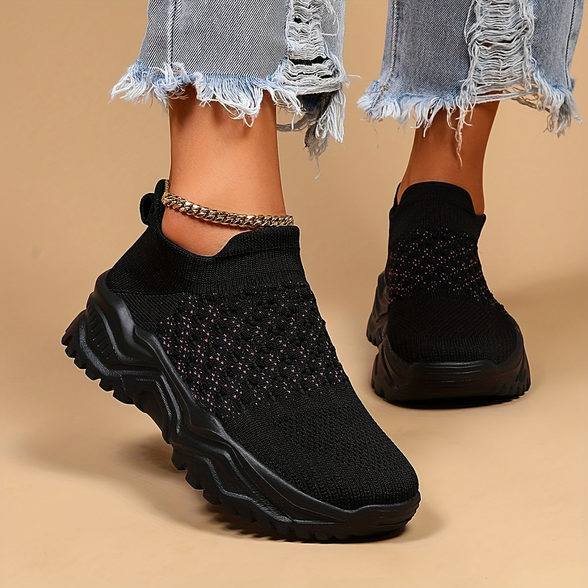 Women's Breathable Non slip Tennis Sports Shoes