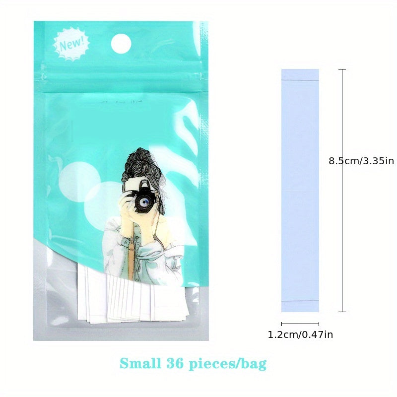 36pcs Invisible Anti-slip Sticker Adhesive Clear Sticker for Shirt Neck